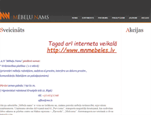 Tablet Screenshot of mn.lv